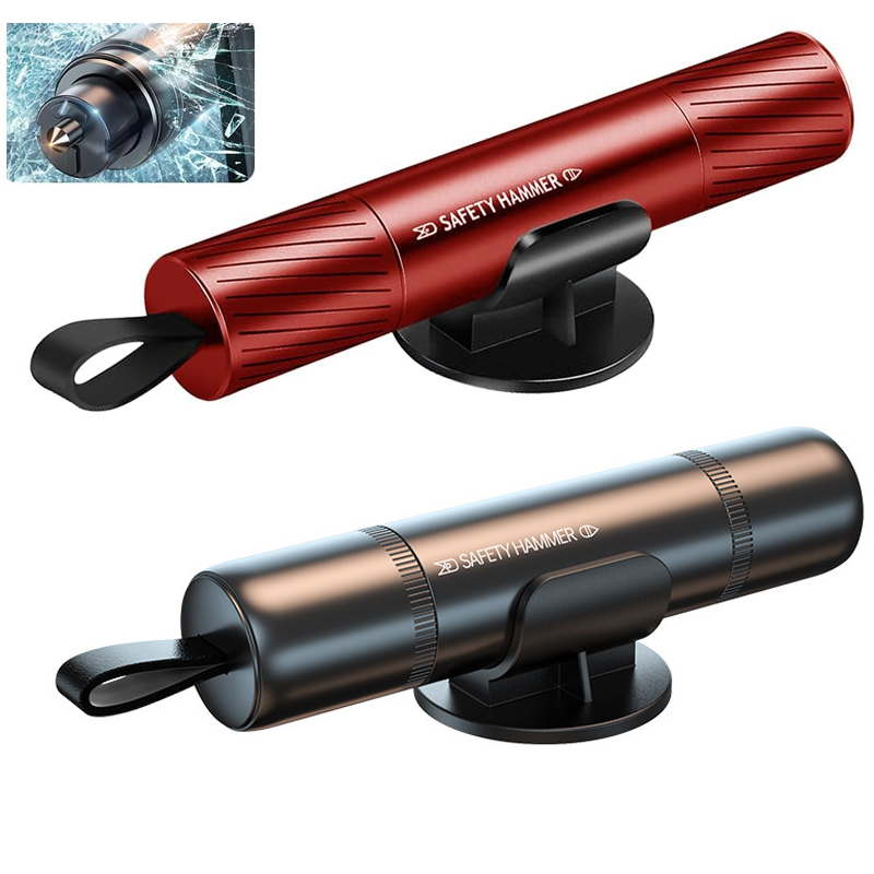 Car Emergency Tool Kit - Автомобильный молоток безопасности 2 в 1,