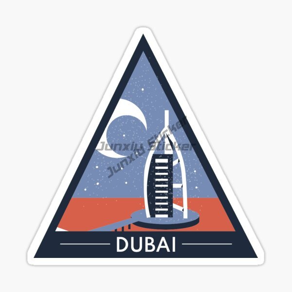 Car Accessories Uae - Наклейка на автомобиль с видами Дубая,