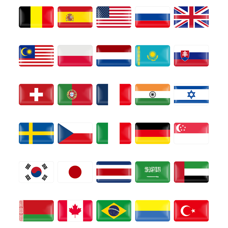 Car Accessories Uae - 10/50 шт. Португалия, Бельгия, Швеция, Чехия,