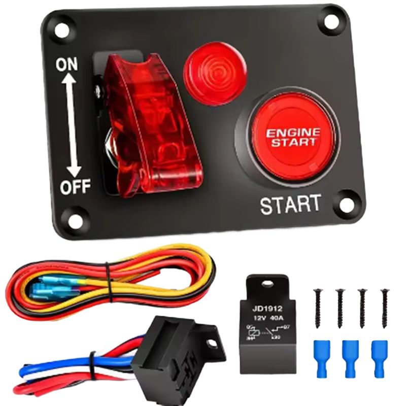 Car Accessories Light - Автомобильные аксессуары: Панель переключателей 12В для