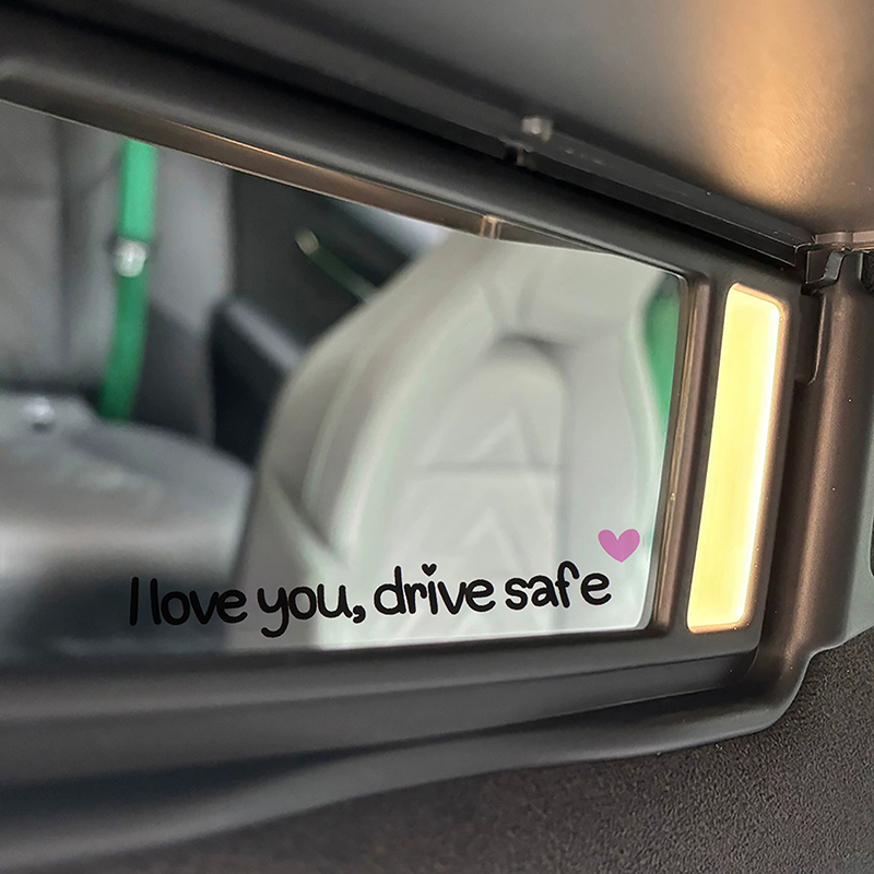 Я люблю тебя, безопасные накле – обзор и цена Car Accessories For Women