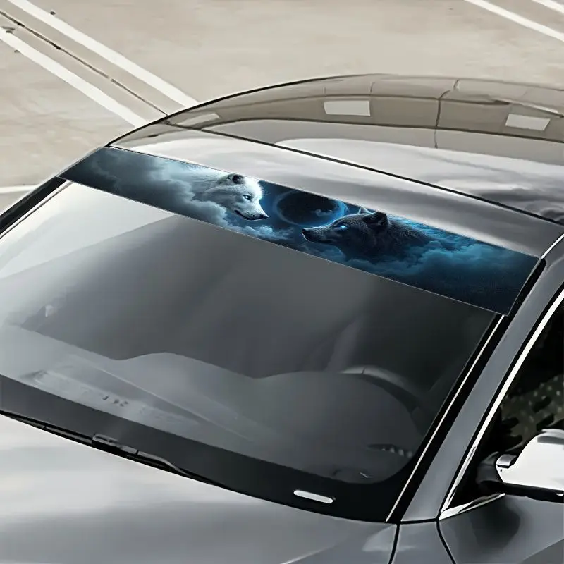 1 шт., наклейка на переднее ло – обзор и цена Car Accessories Banner