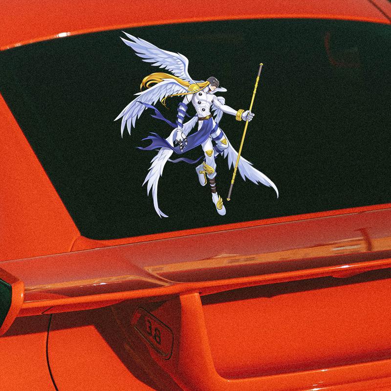 Наклейка на машину Digimon, ми – обзор и цена Car Accessories Sticker