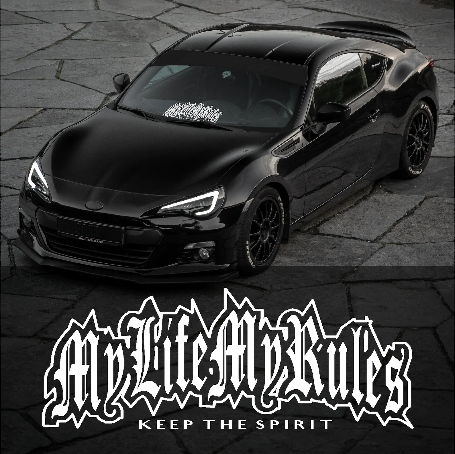 My Life My Rules Keep The Spir – обзор и цена Car Accessories Banner