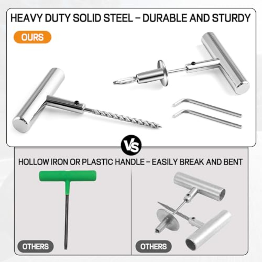Набор для ремонта шин из нержа – обзор и цена Car Emergency Tool Kit