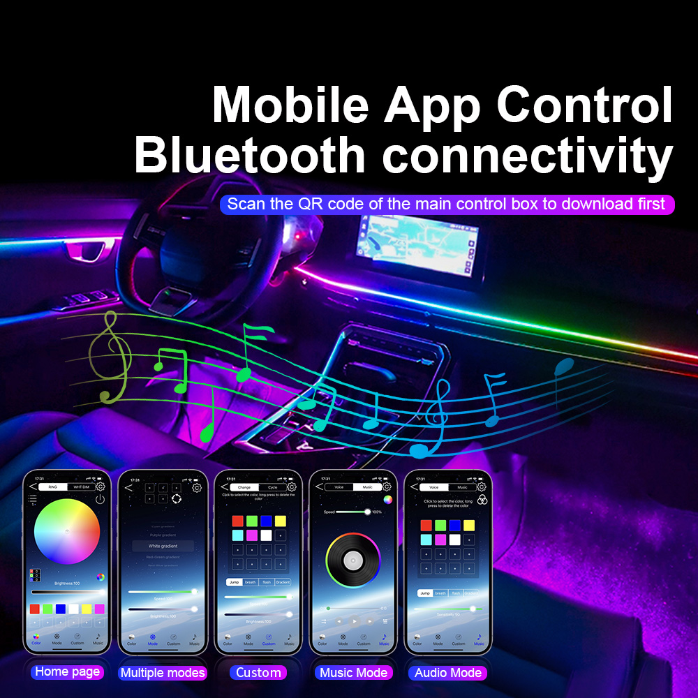 Универсальный светодиодный авт – обзор и цена Car Accessories For Inside